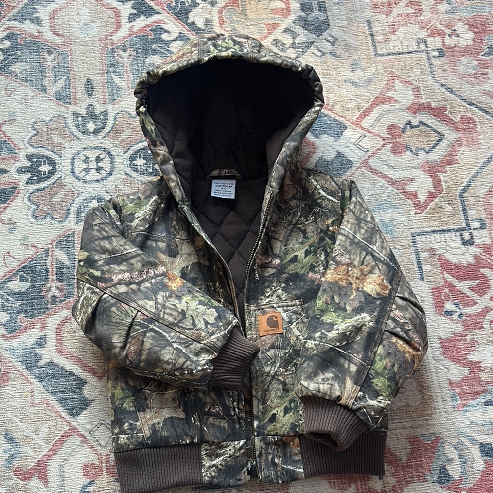 CARHARTT KIDS CAMO JACKET